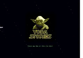 the X-Wing crossing the title screen
