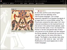 Encarta 97 running as recompiled code