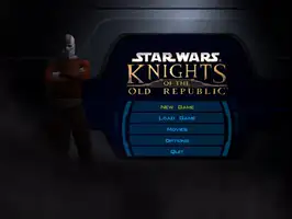 KotOR main menu, recompiled