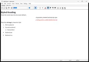 Rich text editing