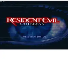 RE Outbreak Title Screen