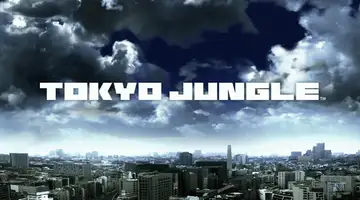 Tokyo Jungle running natively — the title screen, rendered by the recompiled game