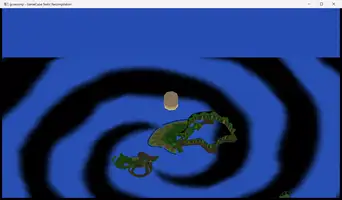 Wind Waker island geometry rendered natively through gcrecomp